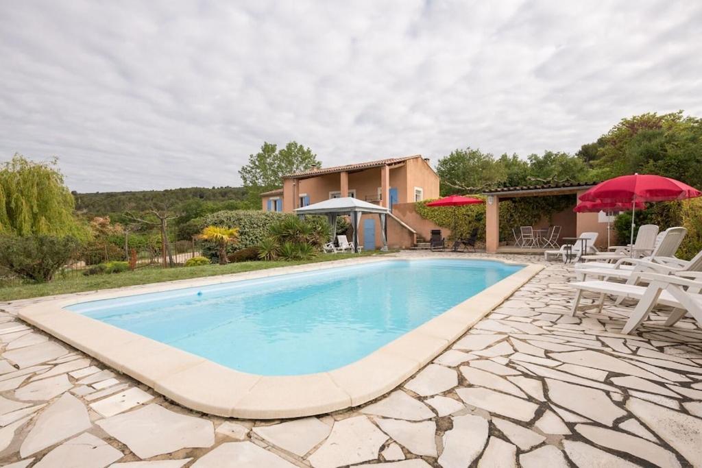 Le Mas Du Miel D'Or, 12 Pers, Au Coeur Du Luberon, Air-Conditionne, Piscine, Propriete De 5000 M2 Villa Villars  Exterior photo